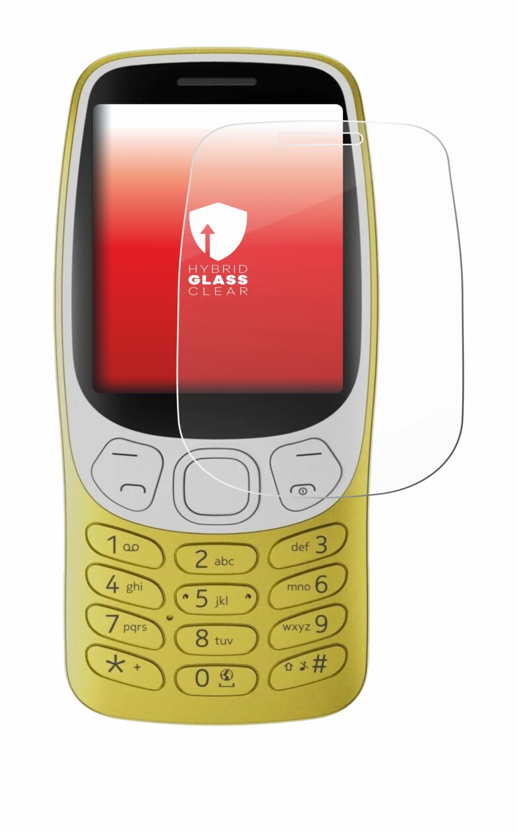 Imagen del dispositivo Nokia 3210 con una amplia variedad de protectores de pantalla.
