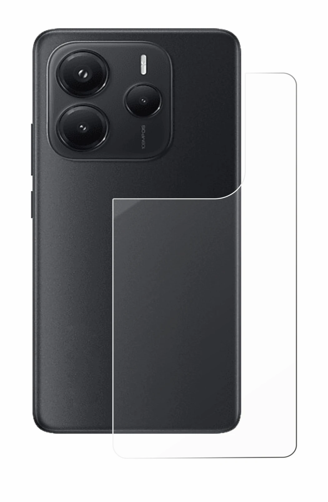 Imagen del dispositivo Xiaomi Redmi Note 14 (Trasero) con una amplia variedad de protectores de pantalla.
