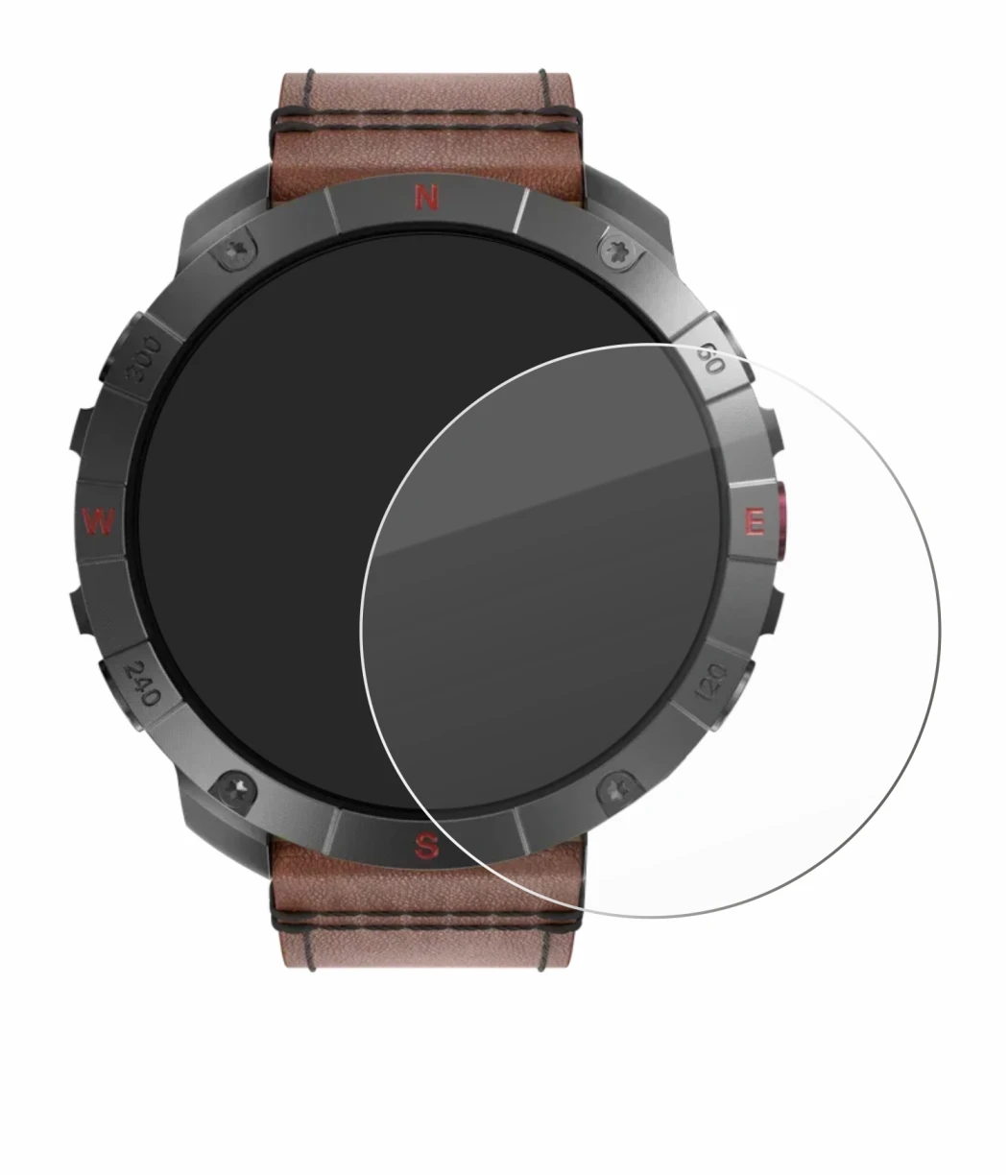 Imagen del dispositivo Polar Grit X2 Pro Titan con una amplia variedad de protectores de pantalla.