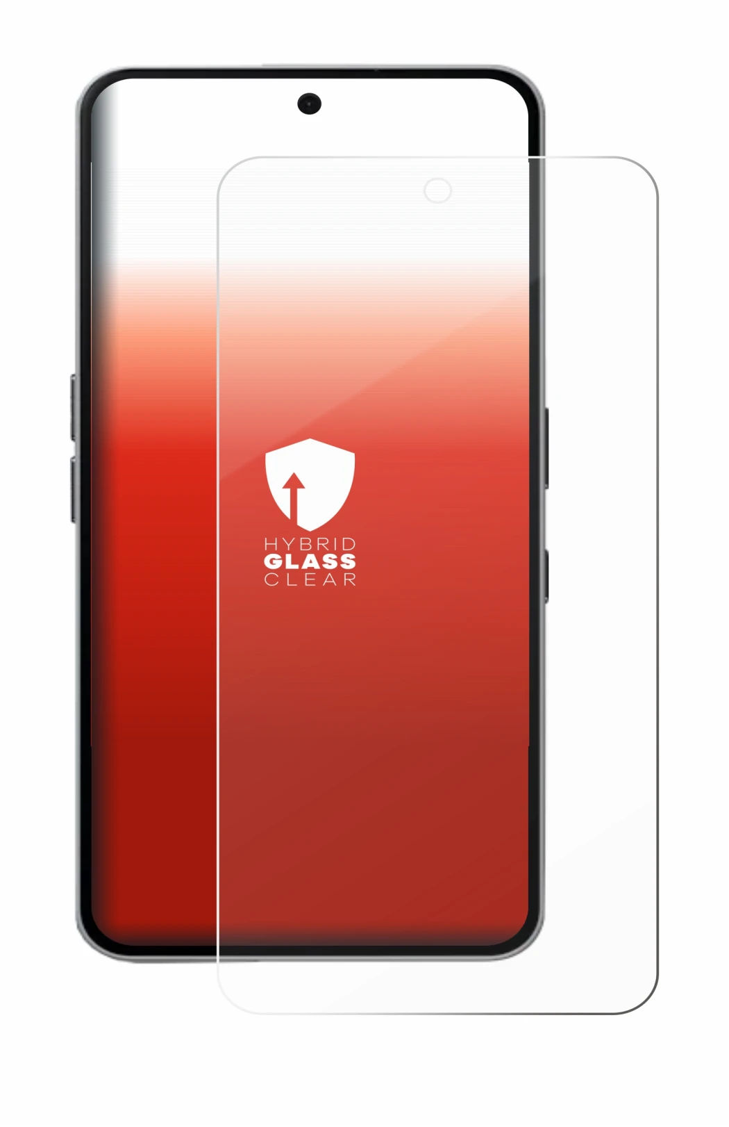 Imagen del dispositivo Nothing Phone (3a) Pro con una amplia variedad de protectores de pantalla.