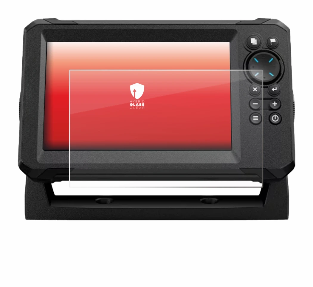 Imagen del dispositivo Lowrance Eagle 7 con una amplia variedad de protectores de pantalla.