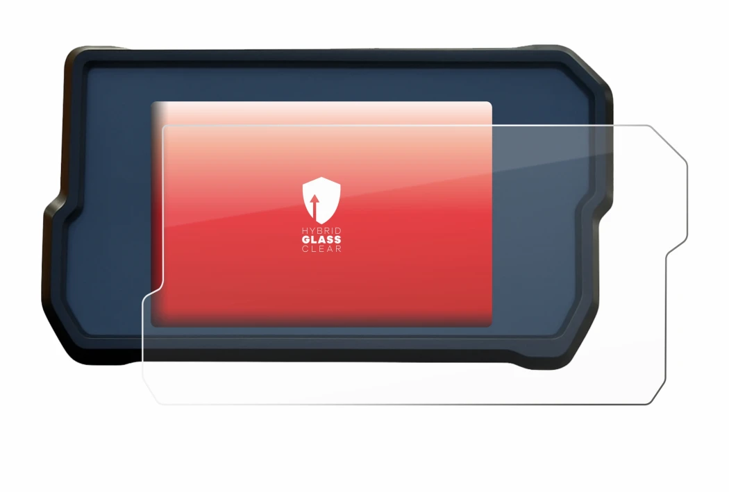 Imagen del dispositivo KTM RC125 / RC390 2022+ con una amplia variedad de protectores de pantalla.