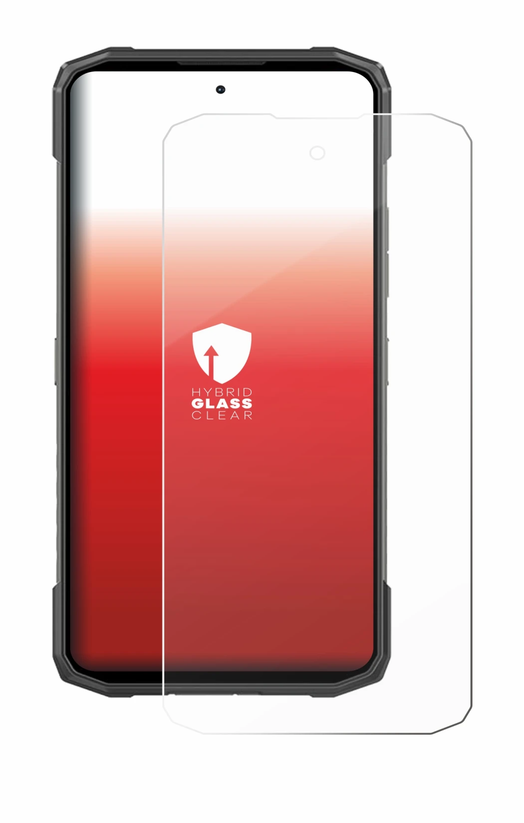 Imagen del dispositivo Doogee Blade 20 con una amplia variedad de protectores de pantalla.