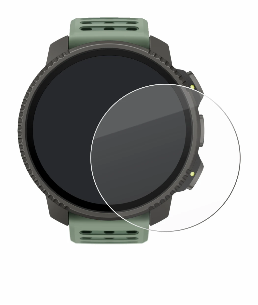 Imagen del dispositivo Suunto Vertical 2 con una amplia variedad de protectores de pantalla.