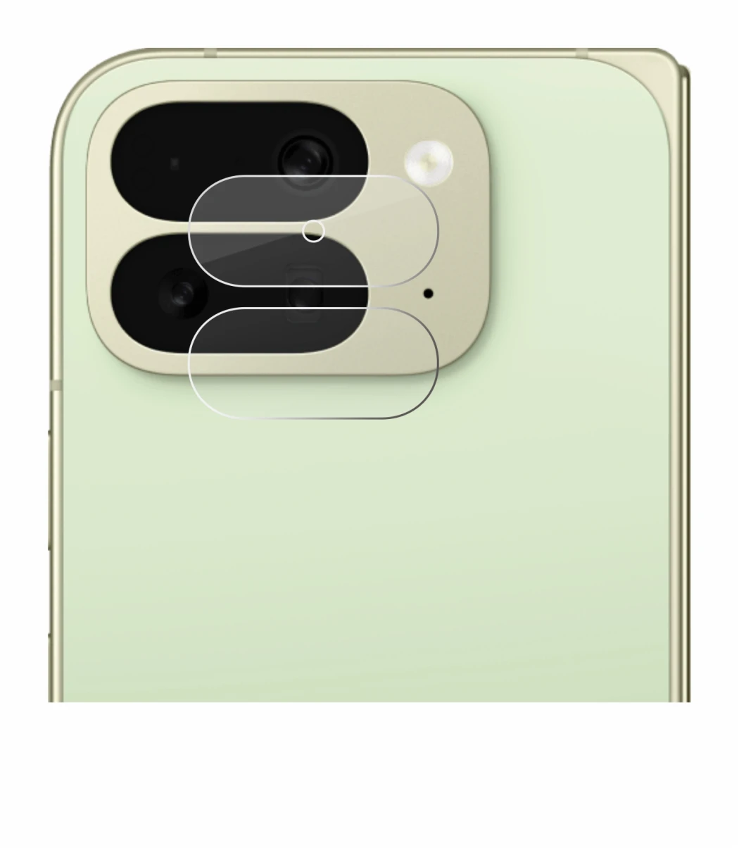 Imagen del dispositivo Google Pixel 10 Pro Fold (SÓLO Cámara) con una amplia variedad de protectores de pantalla.