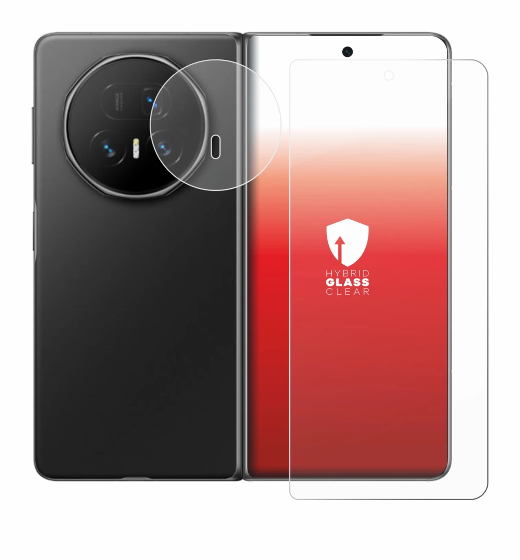 Imagen del dispositivo Honor Magic V5 (Frontal+Cámara) con una amplia variedad de protectores de pantalla.