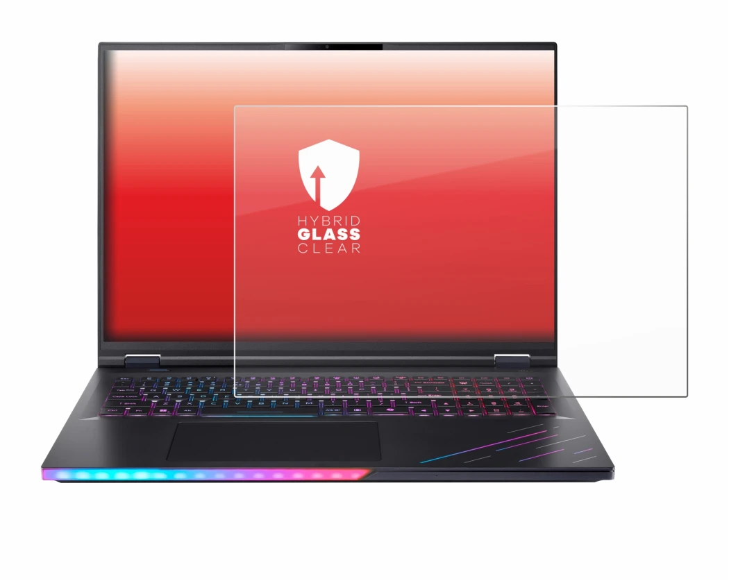 Imagen del dispositivo Acer Predator Helios 18 AI PH18-73 con una amplia variedad de protectores de pantalla.