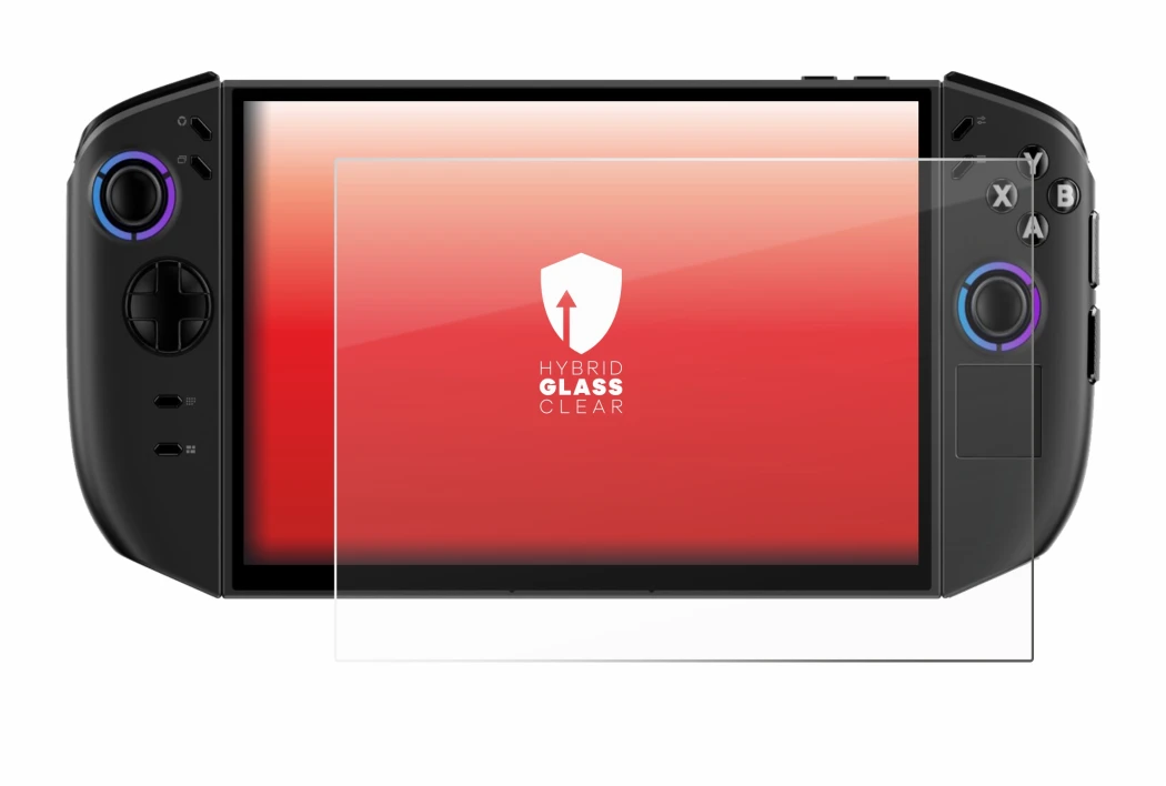 Imagen del dispositivo Lenovo Legion Go Gen 2 con una amplia variedad de protectores de pantalla.