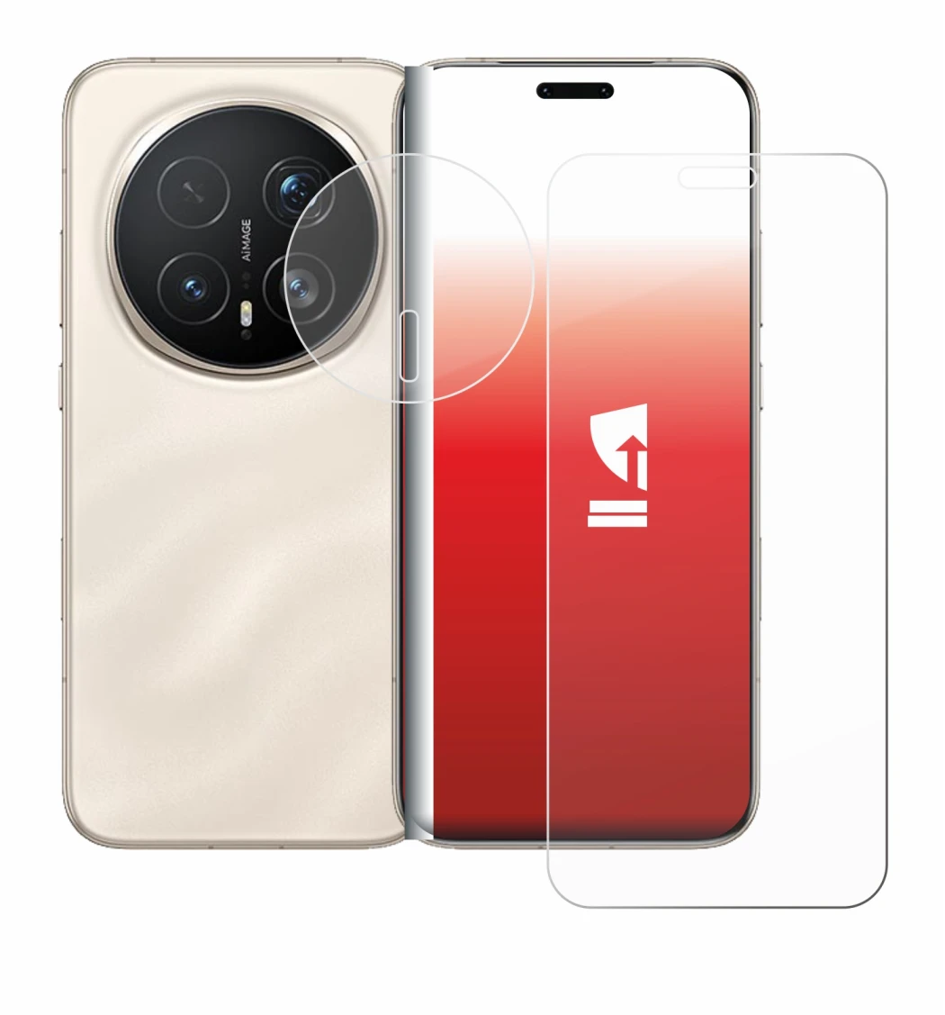 Imagen del dispositivo Honor Magic 8 Pro (Frontal+Cámara) con una amplia variedad de protectores de pantalla.