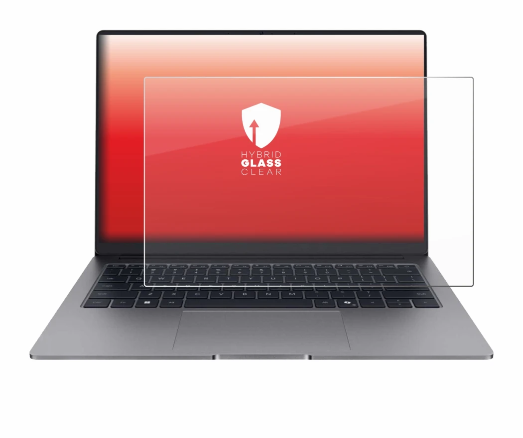 Imagen del dispositivo Honor MagicBook X14 Plus 2025 con una amplia variedad de protectores de pantalla.