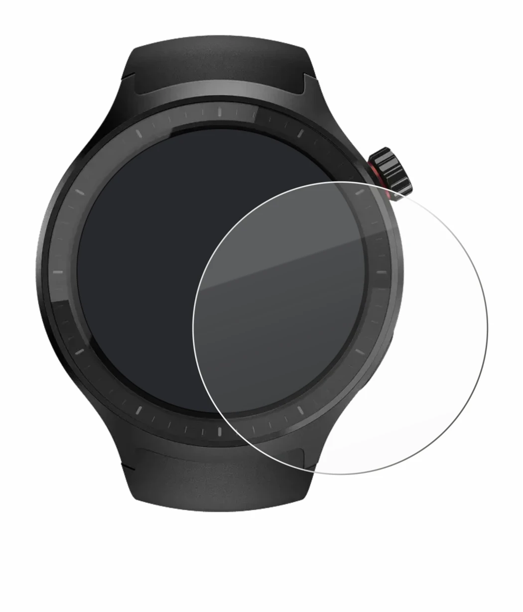 Imagen del dispositivo Motorola Moto Watch 2026 con una amplia variedad de protectores de pantalla.