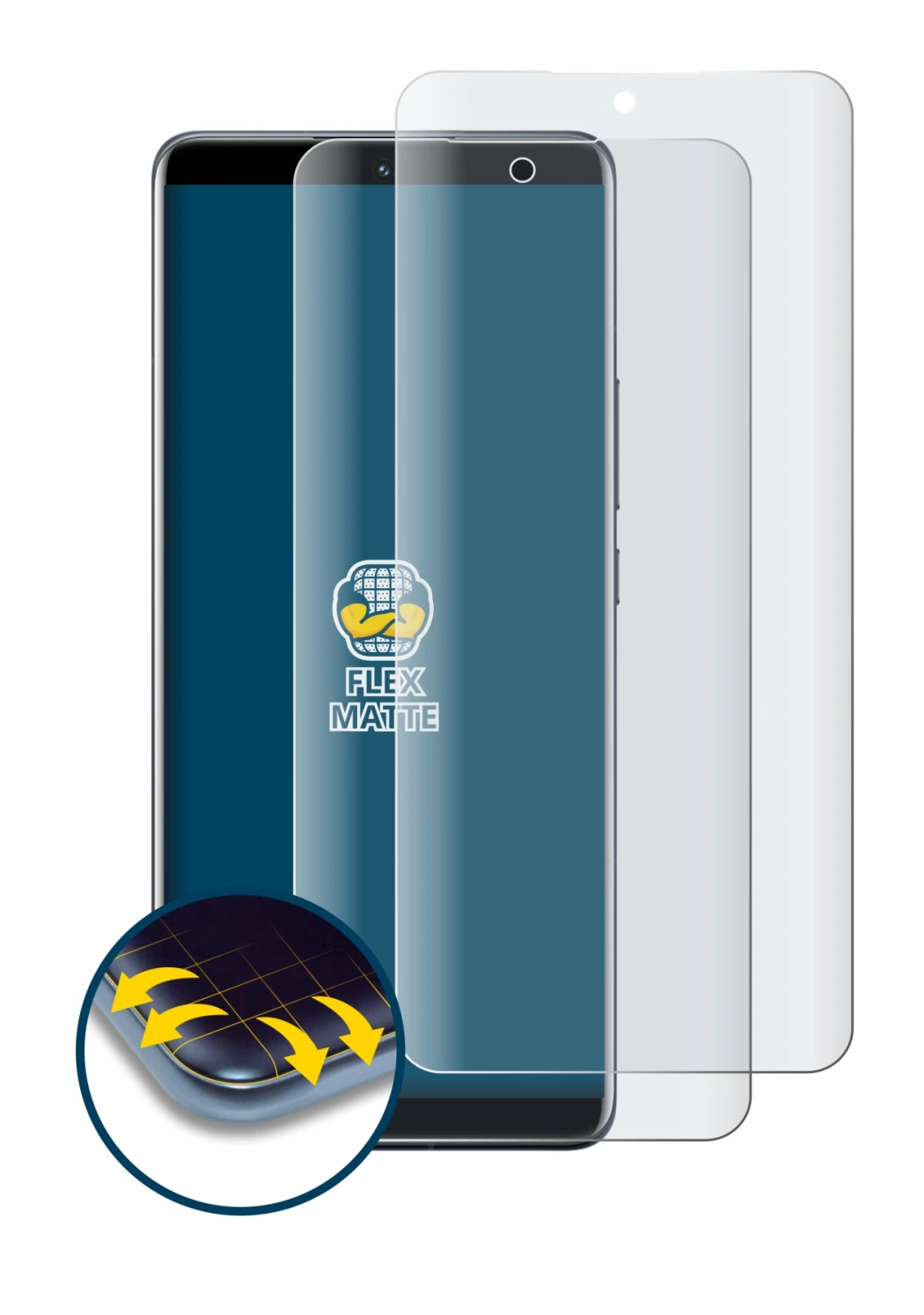 Imagen del dispositivo Xiaomi 12 Pro con una amplia variedad de protectores de pantalla.