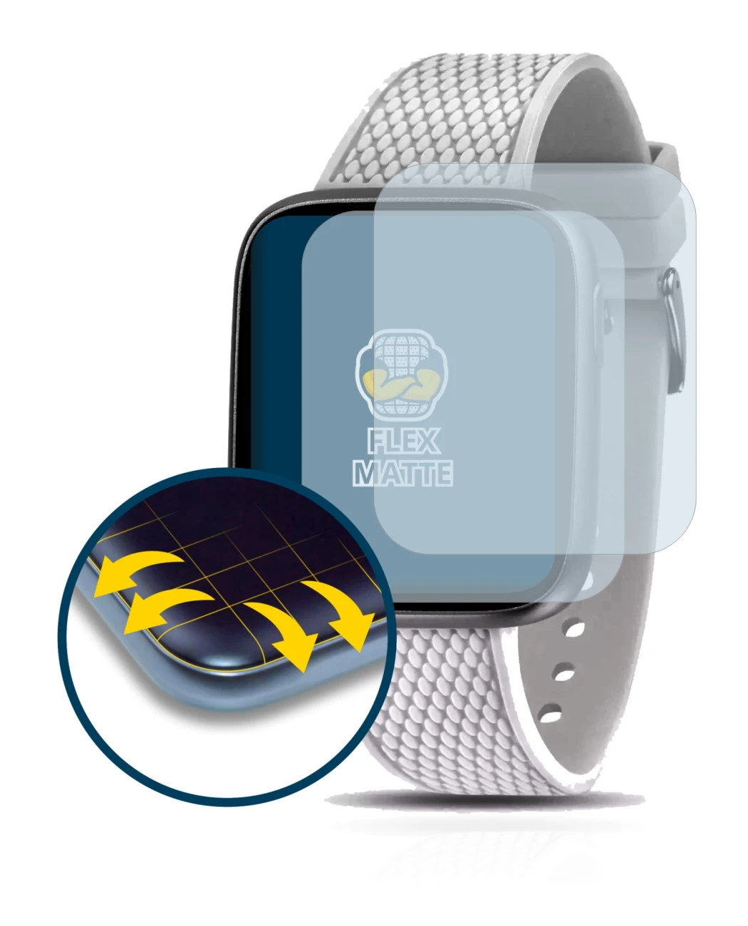 Imagen del dispositivo Morellato M-01 con una amplia variedad de protectores de pantalla.