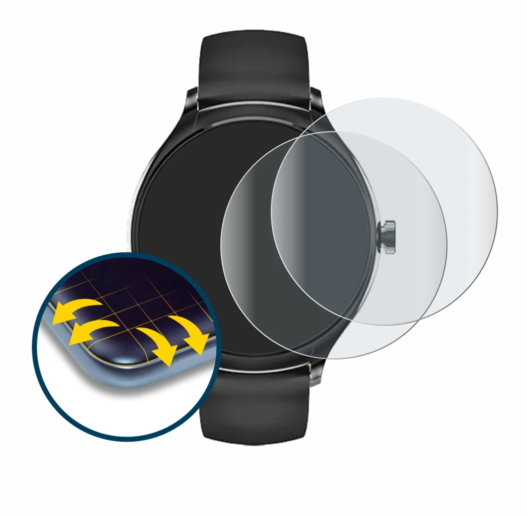 Imagen del dispositivo Pireware Harmony 4 con una amplia variedad de protectores de pantalla.