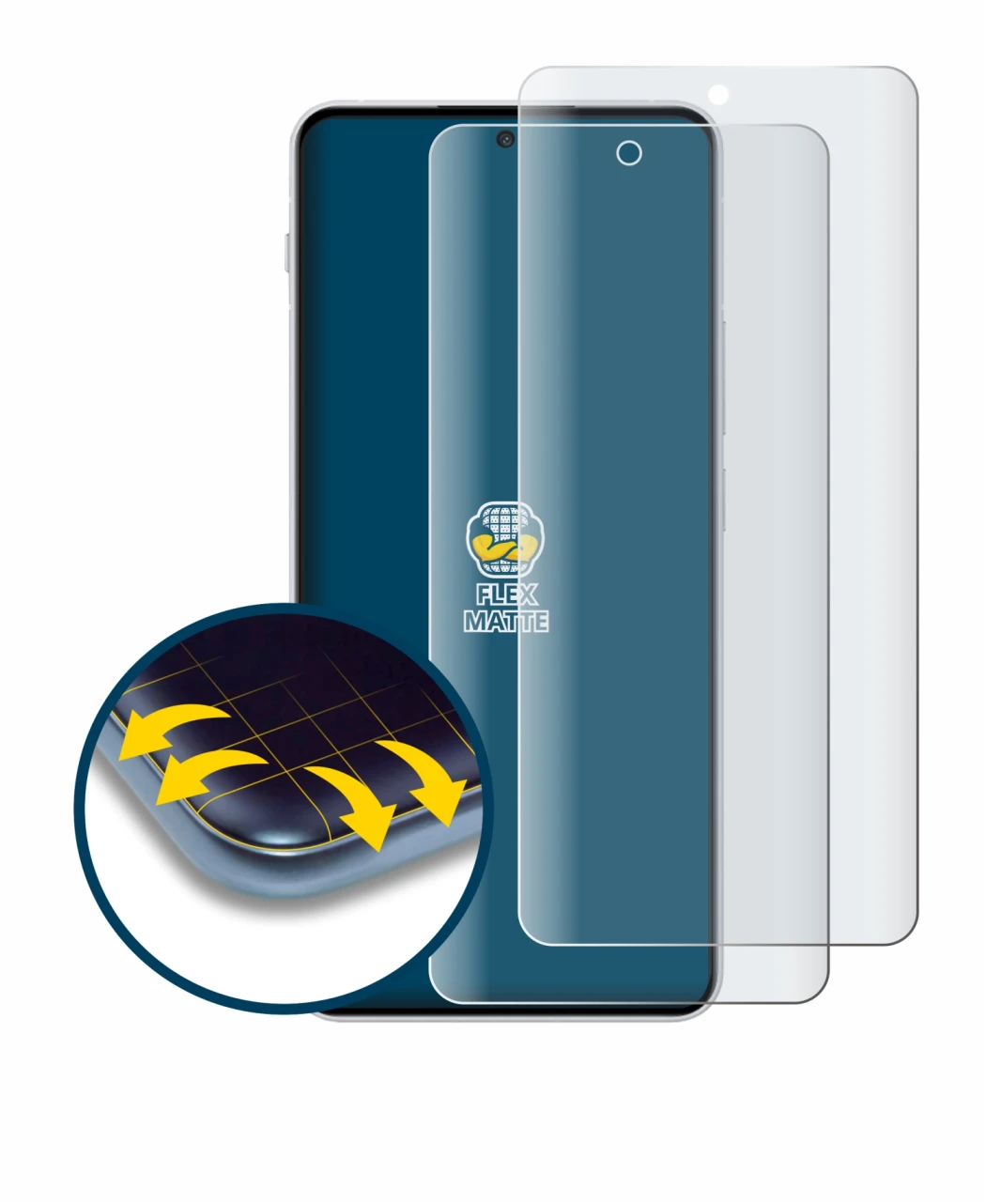 Imagen del dispositivo OnePlus Nord 4 con una amplia variedad de protectores de pantalla.