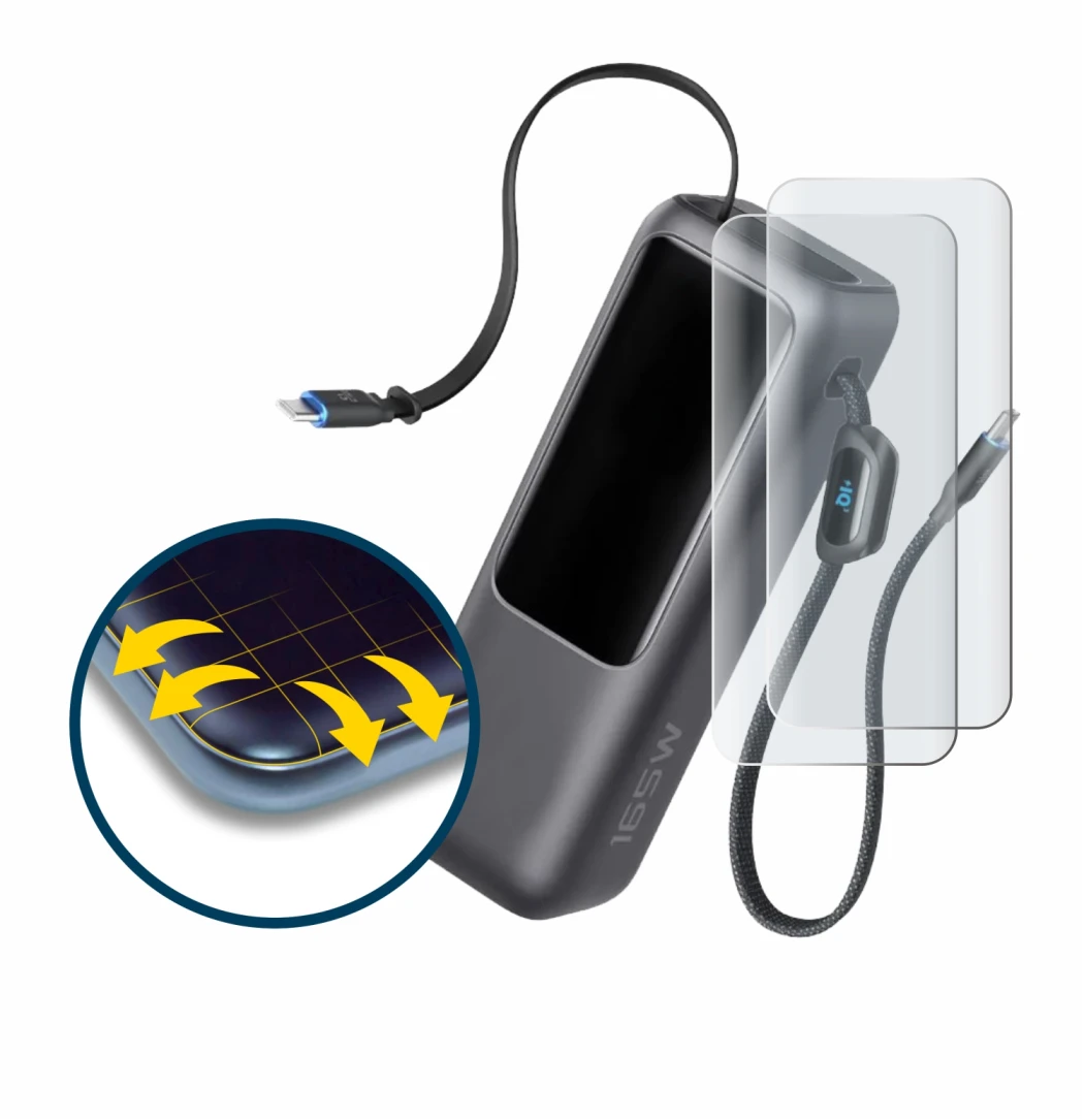 Imagen del dispositivo Anker Laptop Powerbank A1695 con una amplia variedad de protectores de pantalla.