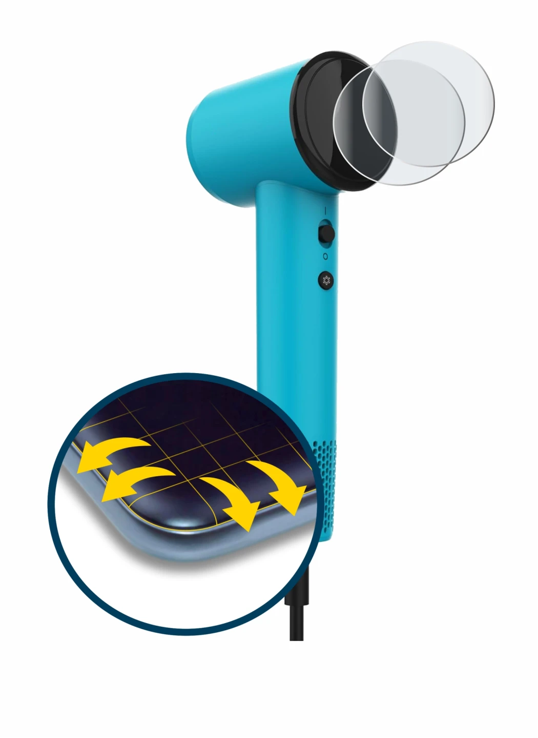 Imagen del dispositivo Cecotec DryNova con una amplia variedad de protectores de pantalla.