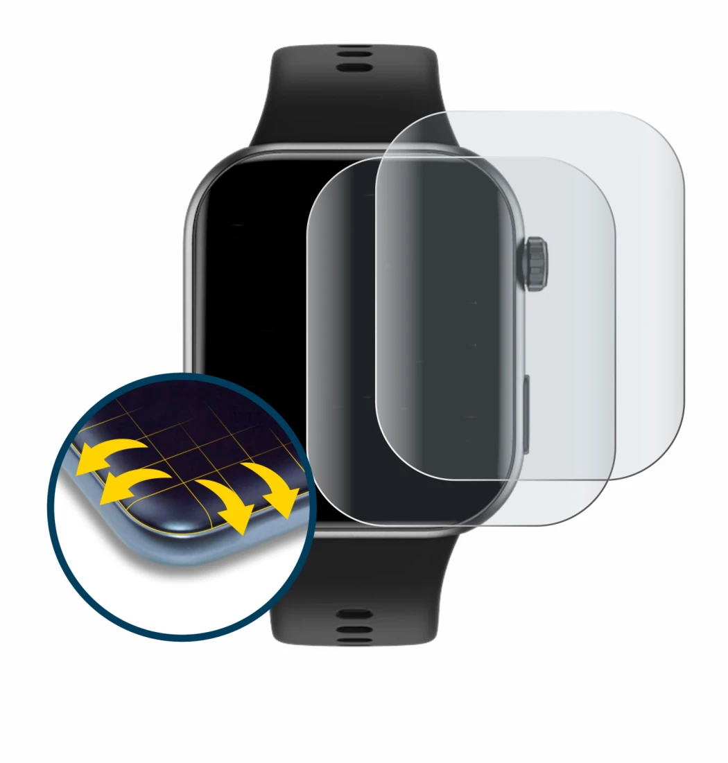 Imagen del dispositivo Honor Choice InFoWear Watch 2i con una amplia variedad de protectores de pantalla.
