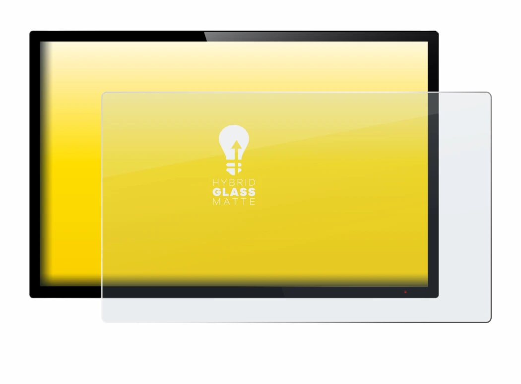 Imagen del dispositivo con una amplia variedad de protectores de pantalla.