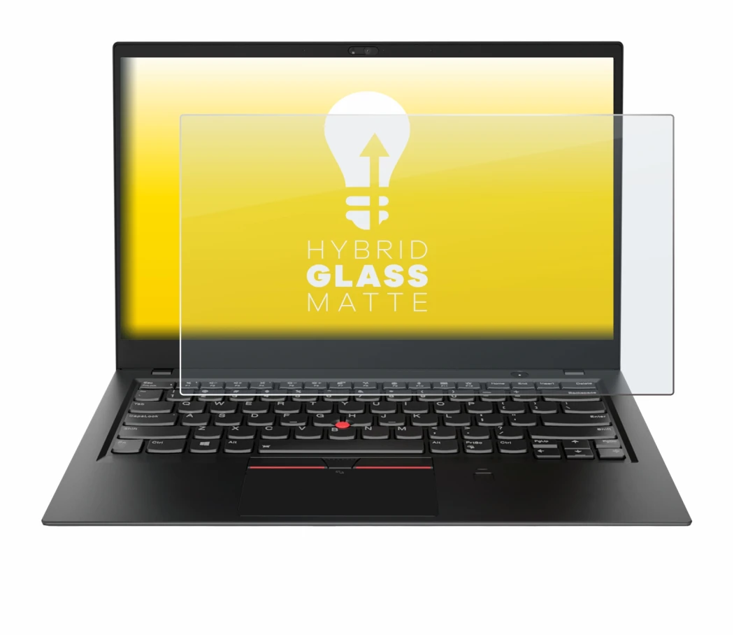 Imagen del dispositivo Lenovo ThinkPad X1 Carbon (6a Gen.) con una amplia variedad de protectores de pantalla.