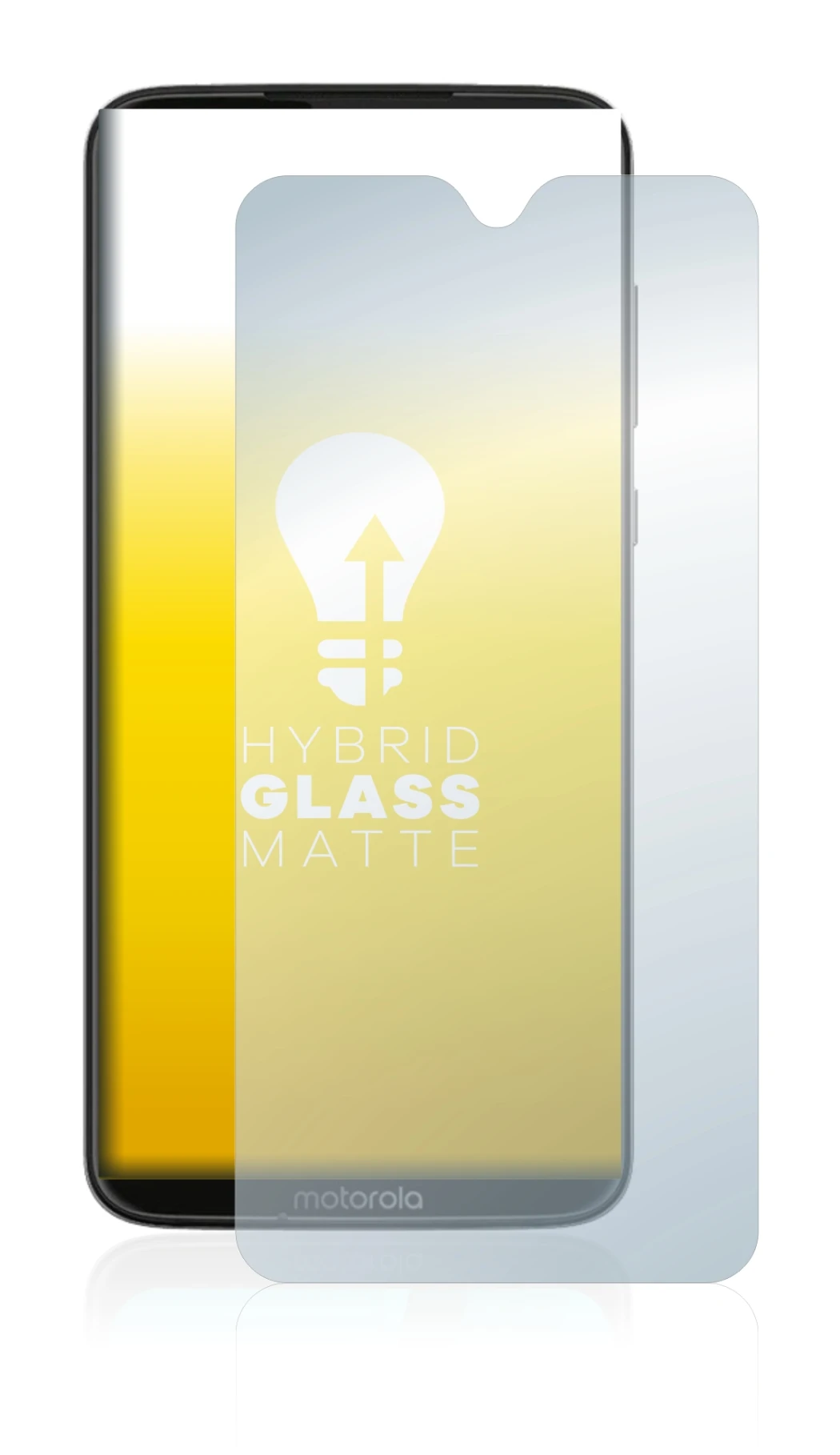 Imagen del dispositivo Motorola Moto G7 Plus con una amplia variedad de protectores de pantalla.