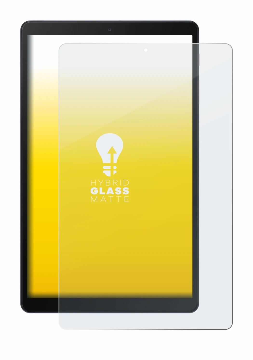 Imagen del dispositivo Samsung Galaxy Tab A 10.1 WiFi 2019 con una amplia variedad de protectores de pantalla.
