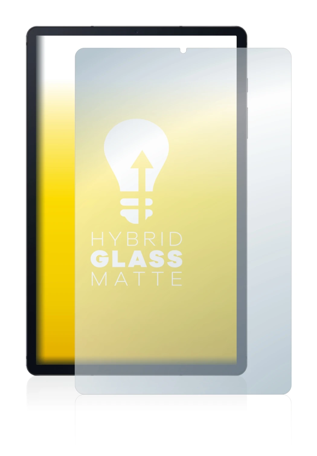 Imagen del dispositivo Samsung Galaxy Tab S6 Lite 2020 con una amplia variedad de protectores de pantalla.