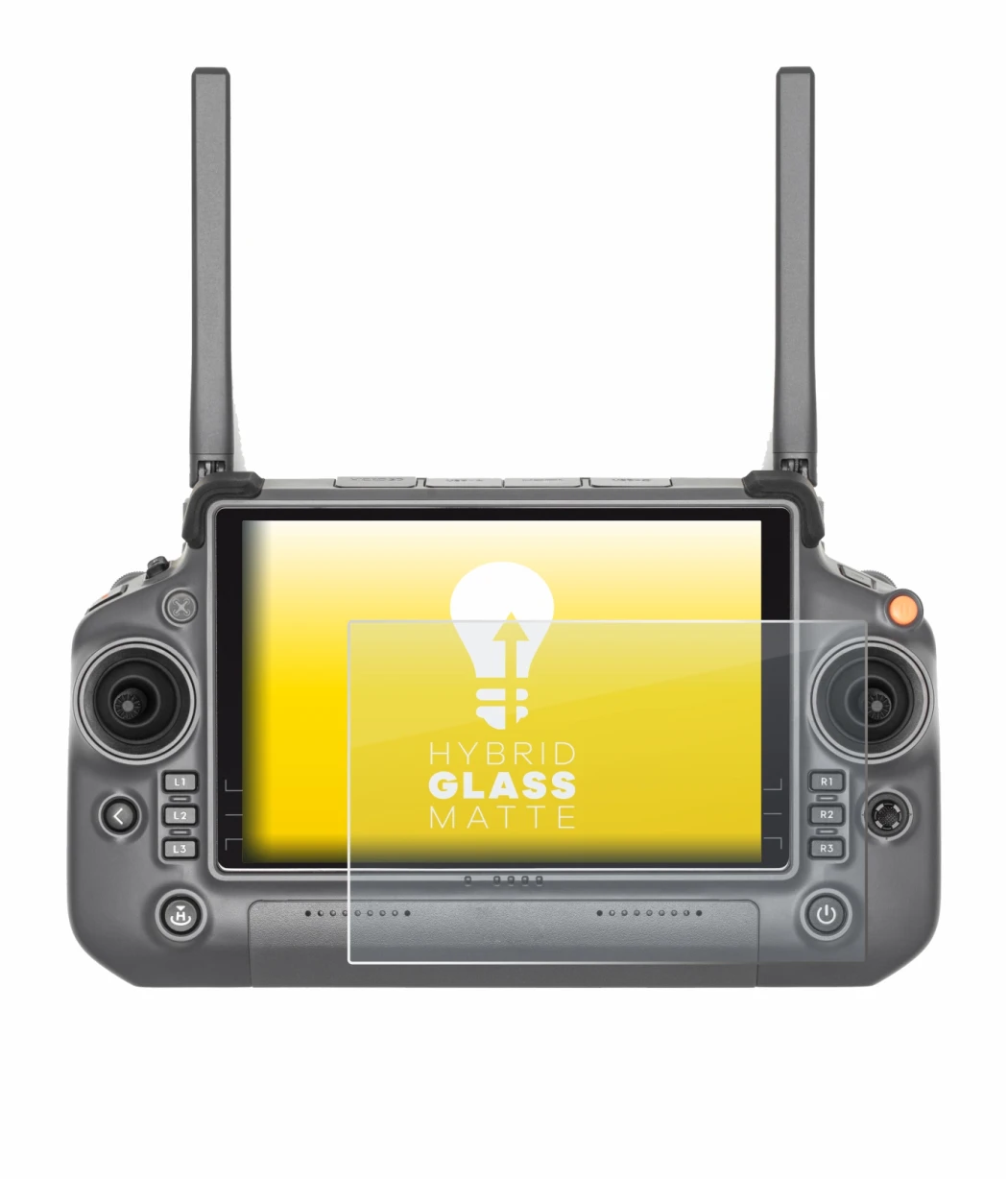 Imagen del dispositivo DJI RC Plus con una amplia variedad de protectores de pantalla.