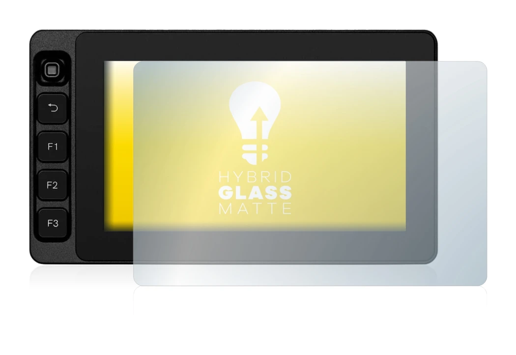 Imagen del dispositivo SmallHD Ultra 5 con una amplia variedad de protectores de pantalla.