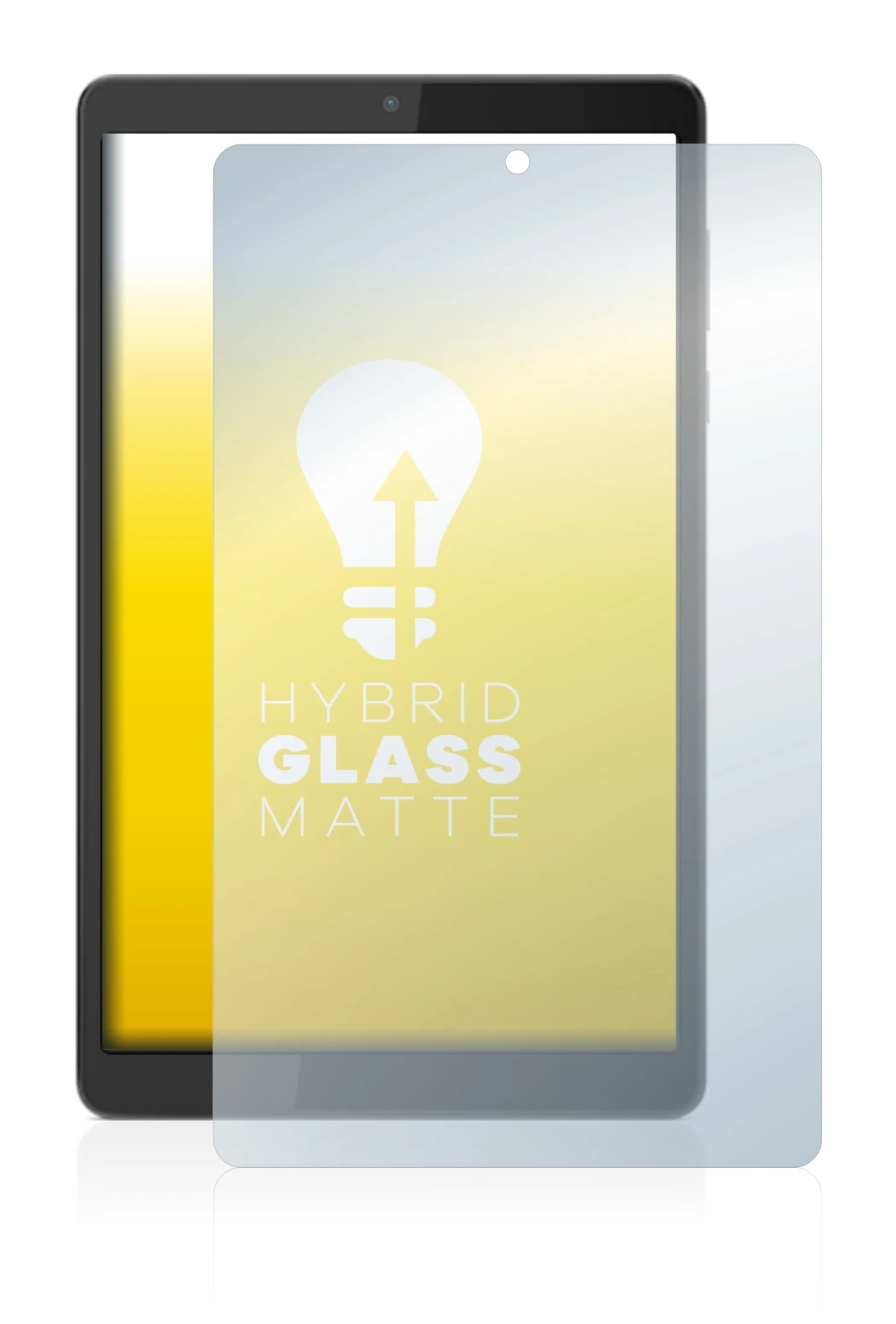 Imagen del dispositivo Lenovo Tab M8 (4a Gen.) con una amplia variedad de protectores de pantalla.