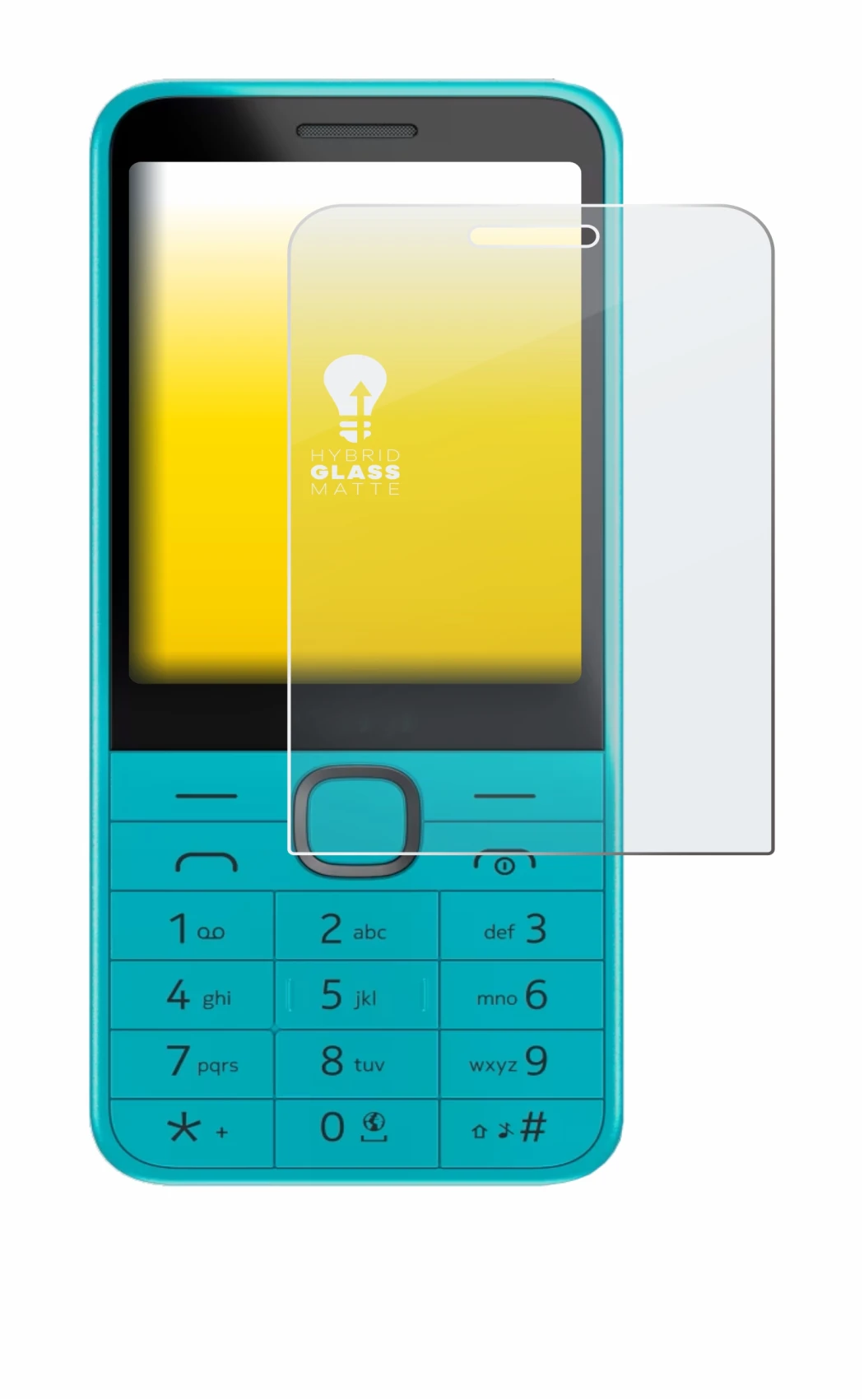 Imagen del dispositivo Nokia 235 4G (2024) con una amplia variedad de protectores de pantalla.