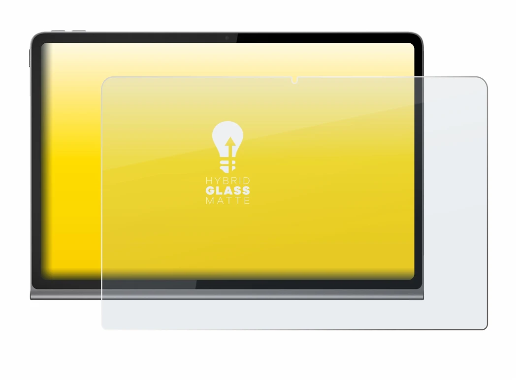 Imagen del dispositivo Lenovo Tab Plus con una amplia variedad de protectores de pantalla.