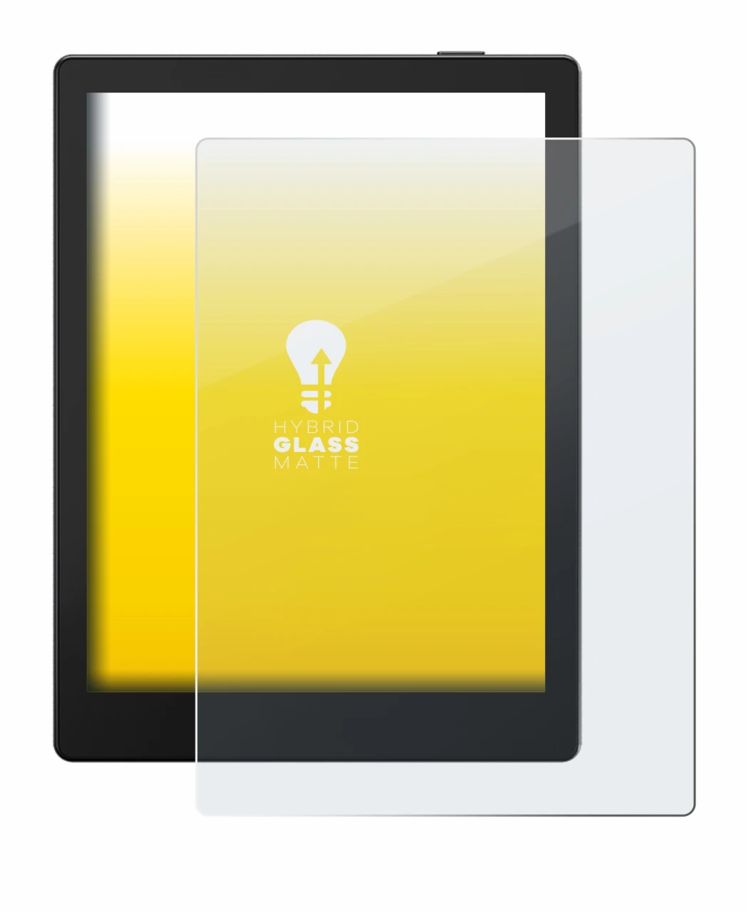 Imagen del dispositivo Boox Go 6 con una amplia variedad de protectores de pantalla.