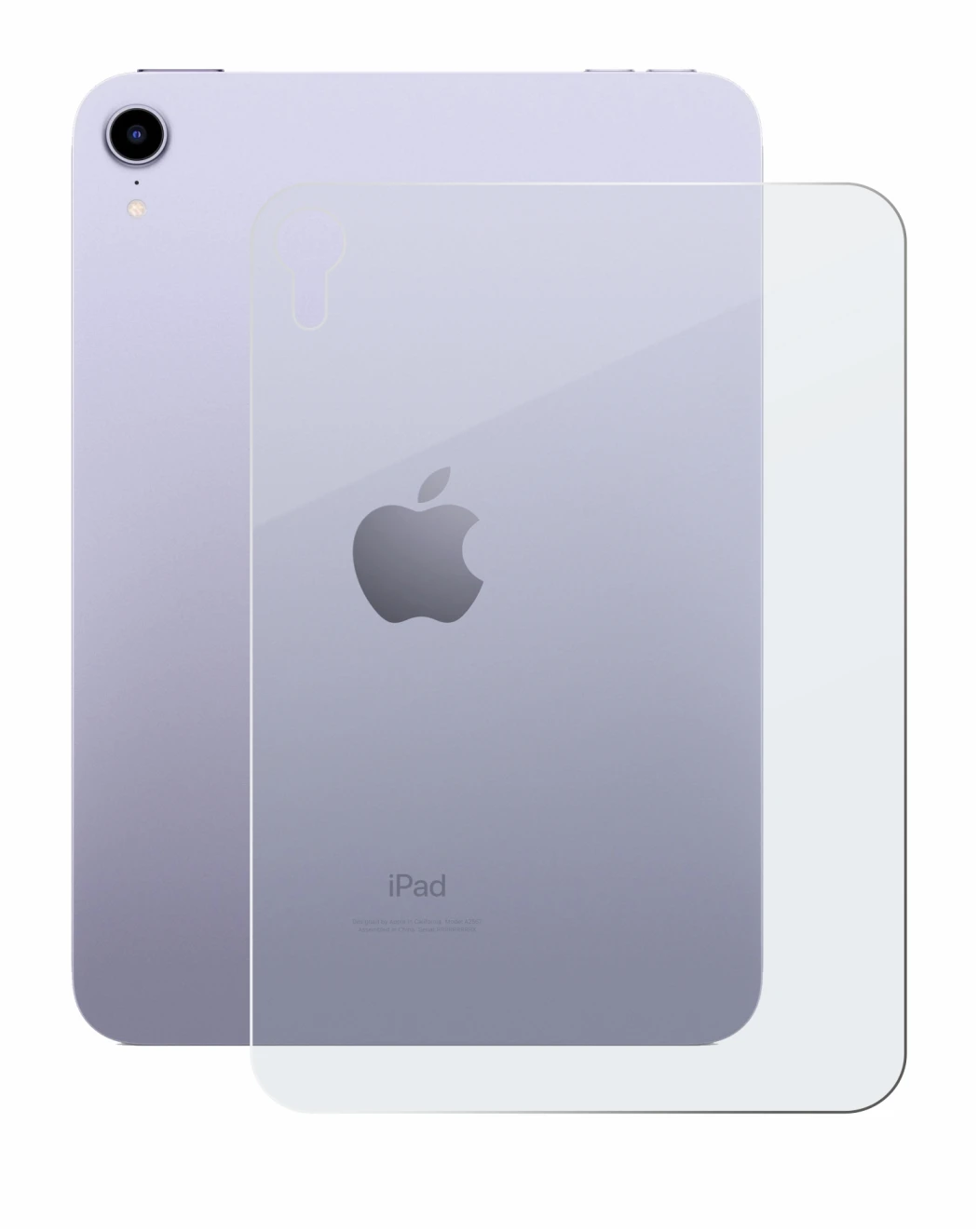 Imagen del dispositivo Apple iPad Mini 7 2024 (Trasero) con una amplia variedad de protectores de pantalla.