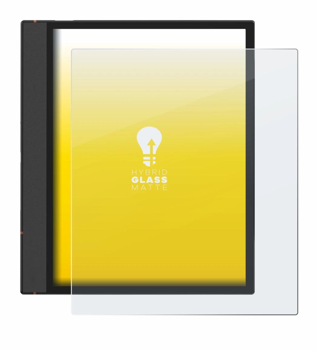 Imagen del dispositivo Boox Note Air 4 C con una amplia variedad de protectores de pantalla.