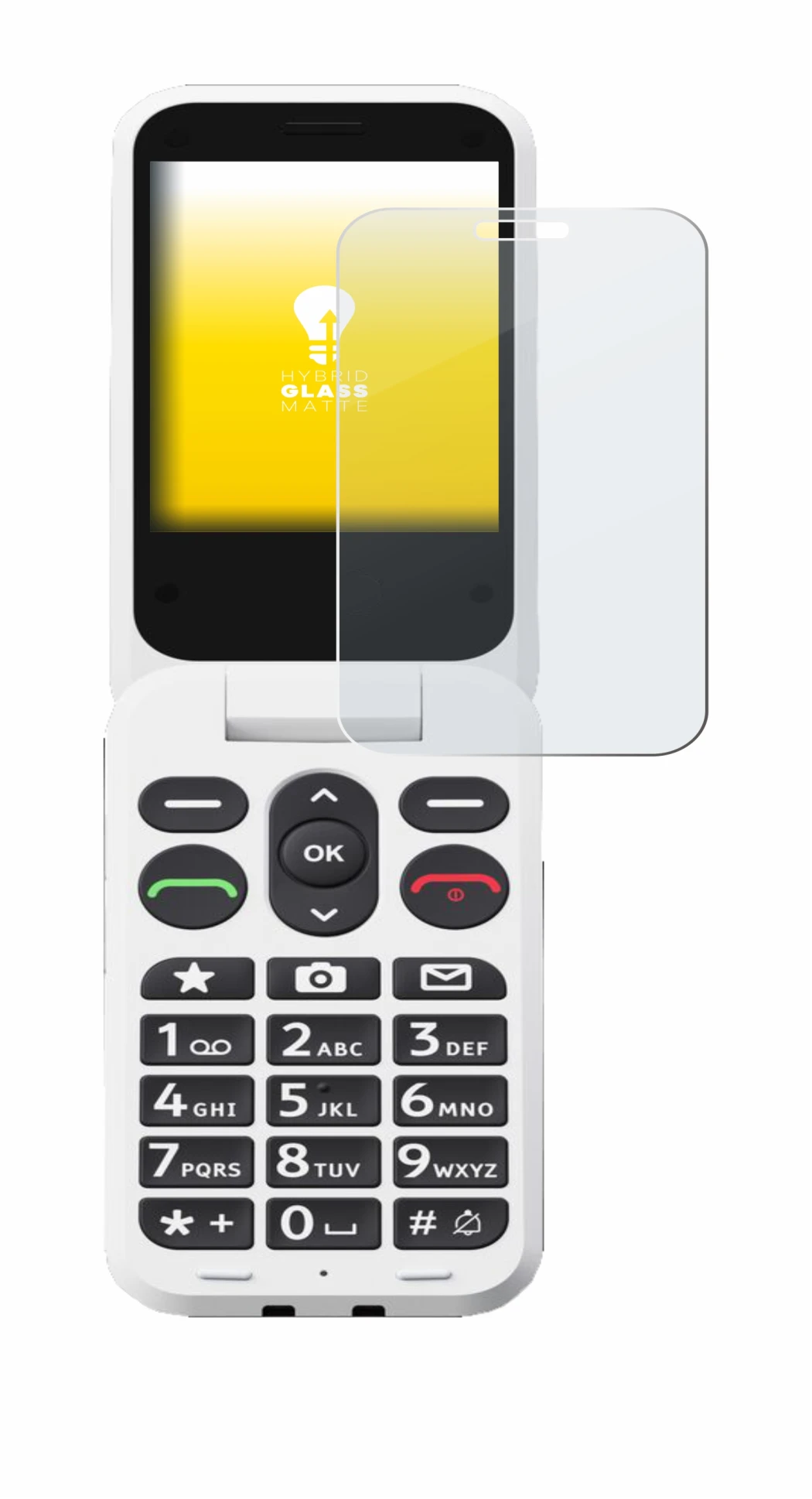 Imagen del dispositivo Doro Leva L30 con una amplia variedad de protectores de pantalla.