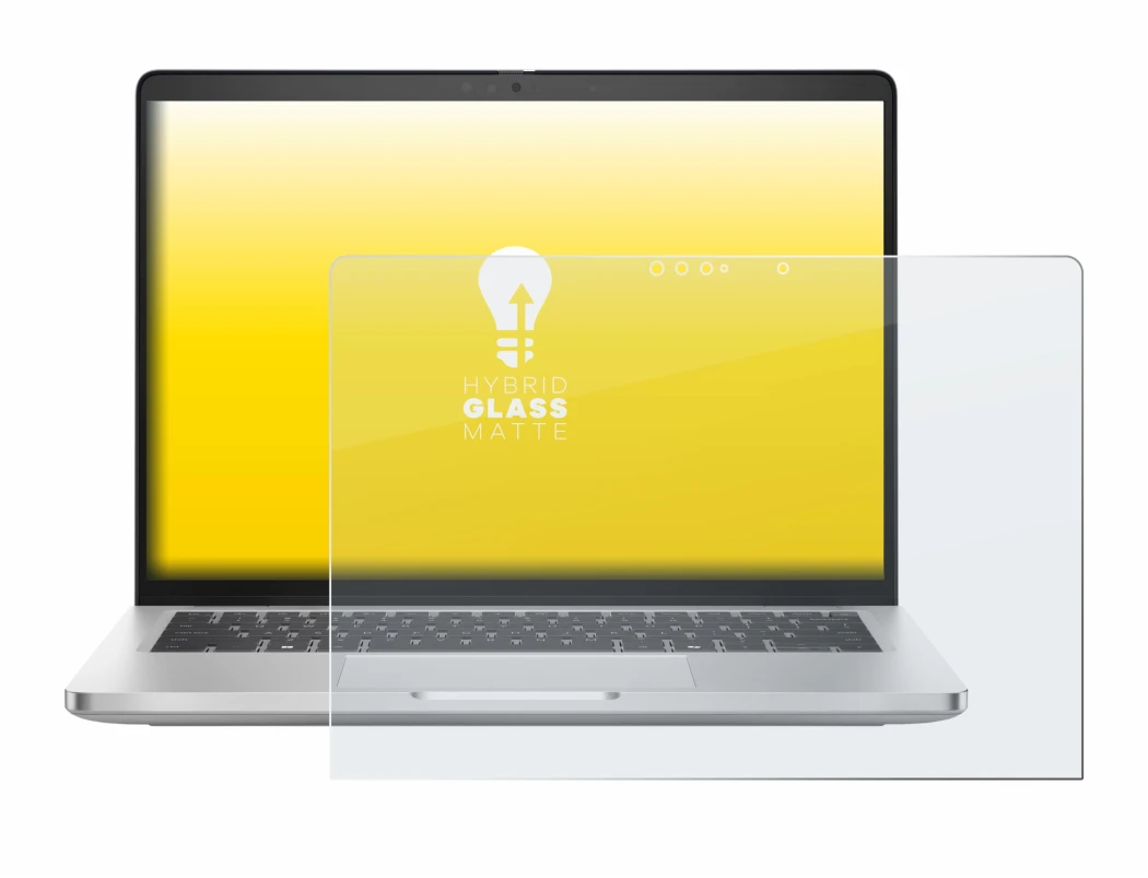 Imagen del dispositivo Dell Pro 14 Plus 2-in-1 PB14250 con una amplia variedad de protectores de pantalla.