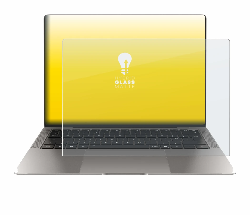 Imagen del dispositivo Honor MagicBook Art 14 con una amplia variedad de protectores de pantalla.