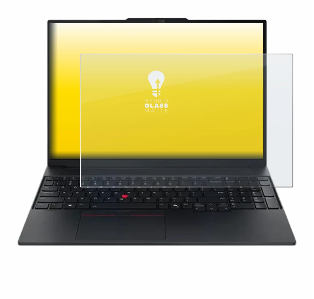 Imagen del dispositivo Lenovo ThinkPad E16 Gen 3 con una amplia variedad de protectores de pantalla.