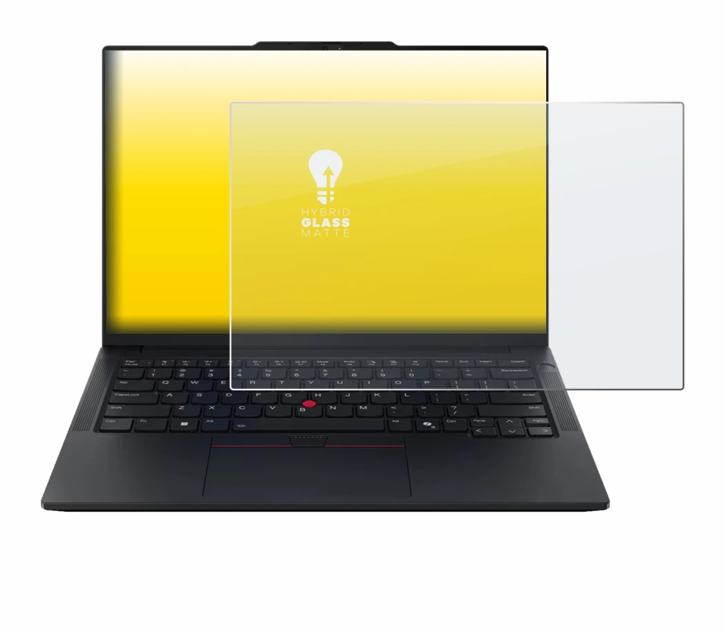 Imagen del dispositivo Lenovo ThinkPad E14 Gen 7 con una amplia variedad de protectores de pantalla.
