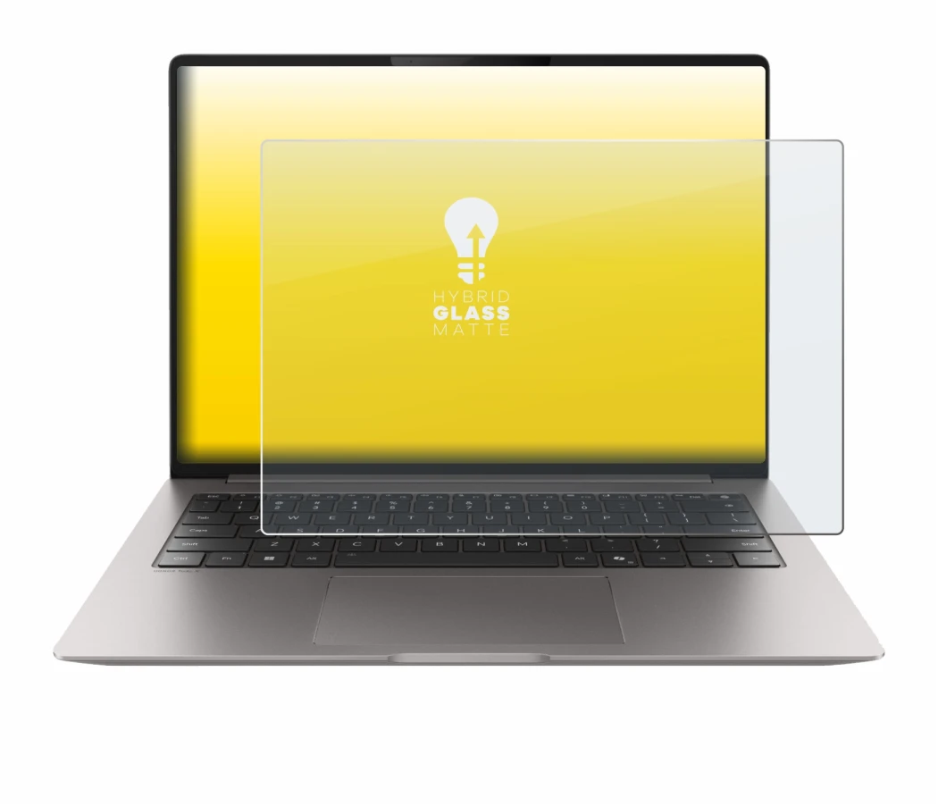 Imagen del dispositivo Honor MagicBook Pro 14 con una amplia variedad de protectores de pantalla.