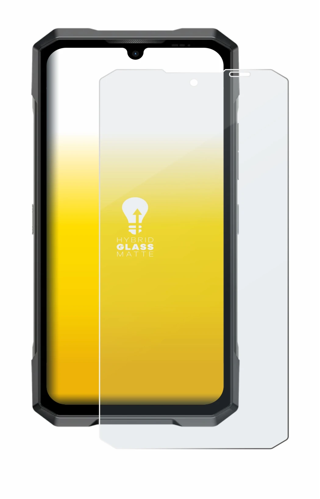 Imagen del dispositivo Doogee Blade GT Pro con una amplia variedad de protectores de pantalla.