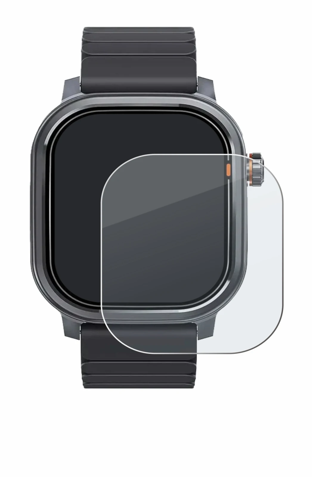 Imagen del dispositivo Kospet Pulse con una amplia variedad de protectores de pantalla.
