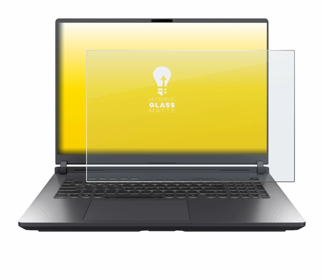 Imagen del dispositivo ASUS ROG Strix G18 G815 2025 con una amplia variedad de protectores de pantalla.