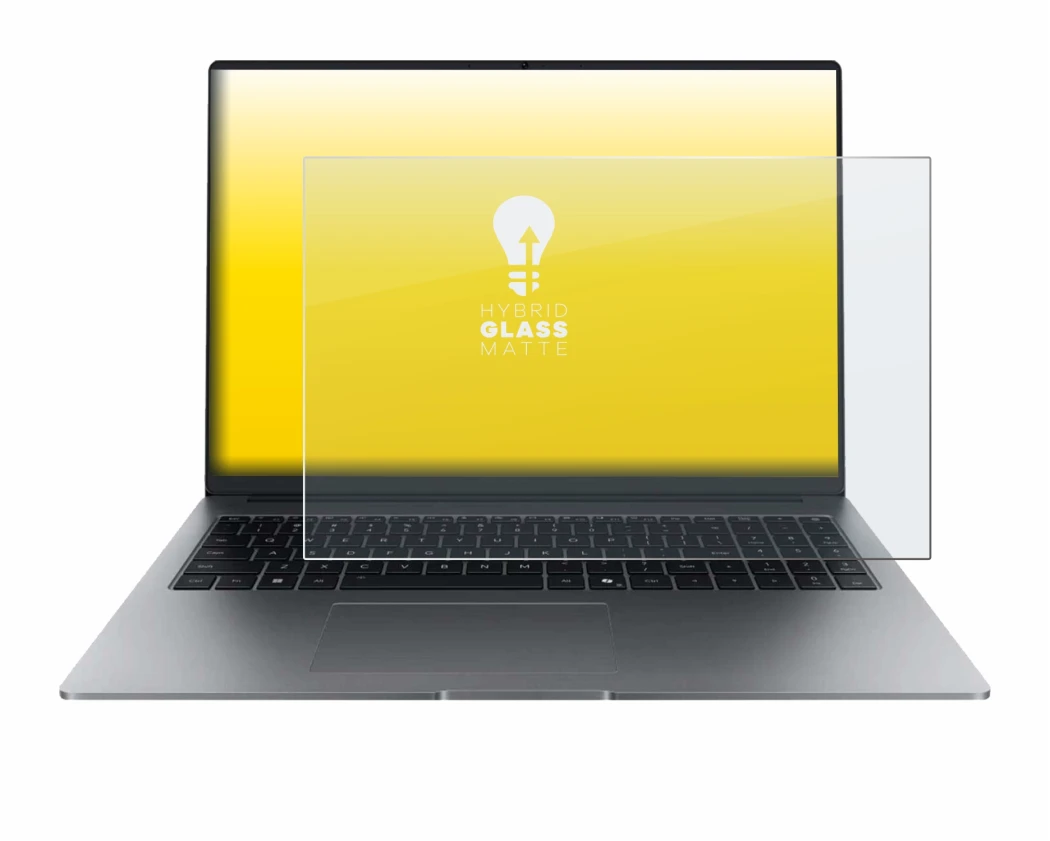 Imagen del dispositivo Honor MagicBook X16 Plus 2025 con una amplia variedad de protectores de pantalla.