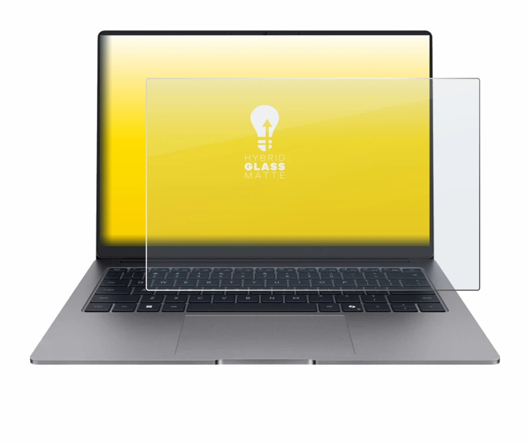 Imagen del dispositivo Honor MagicBook X14 Plus 2025 con una amplia variedad de protectores de pantalla.