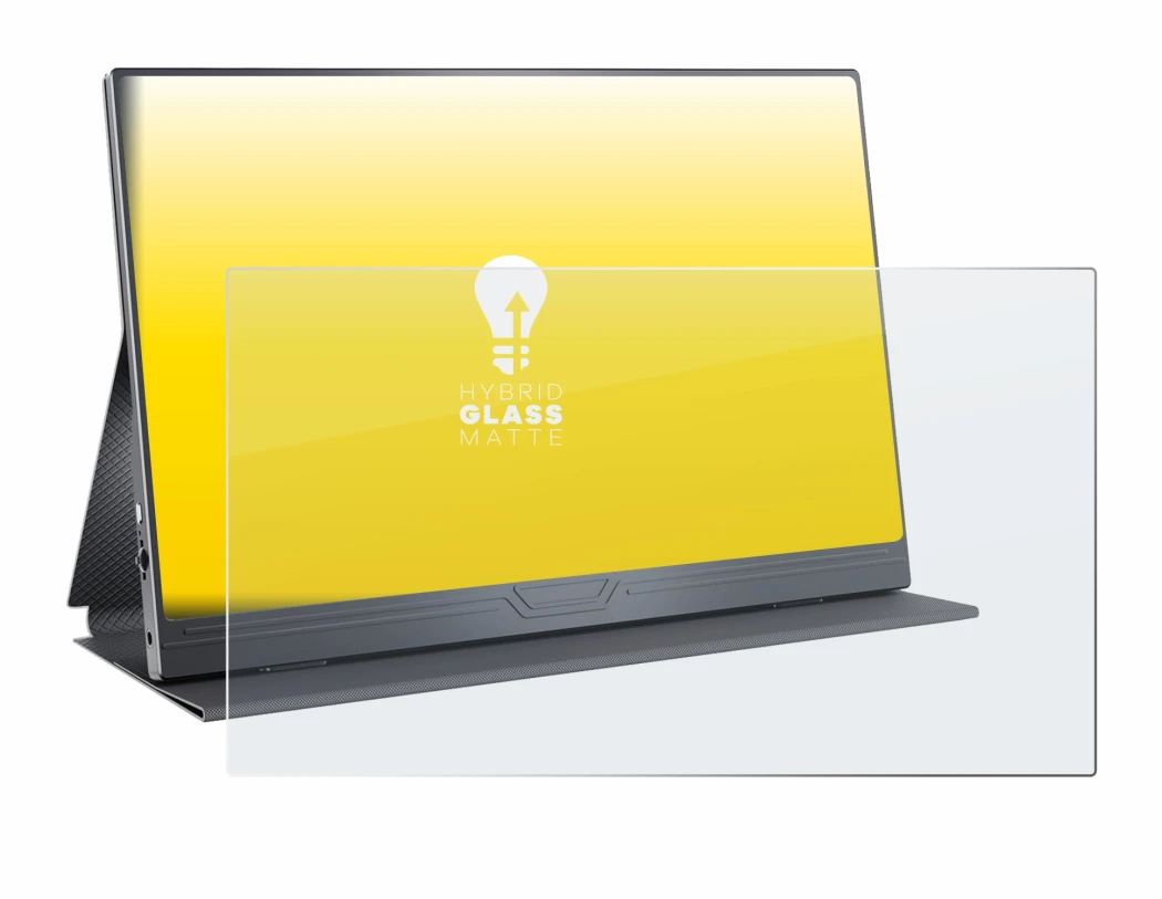 Imagen del dispositivo CUIUIC GS156B2 con una amplia variedad de protectores de pantalla.