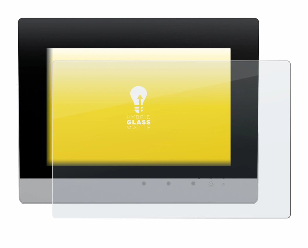 Imagen del dispositivo WAGO Touch Panel 600 Web Panel con una amplia variedad de protectores de pantalla.