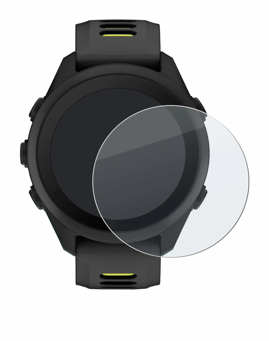 Imagen del dispositivo Garmin Forerunner 170 con una amplia variedad de protectores de pantalla.