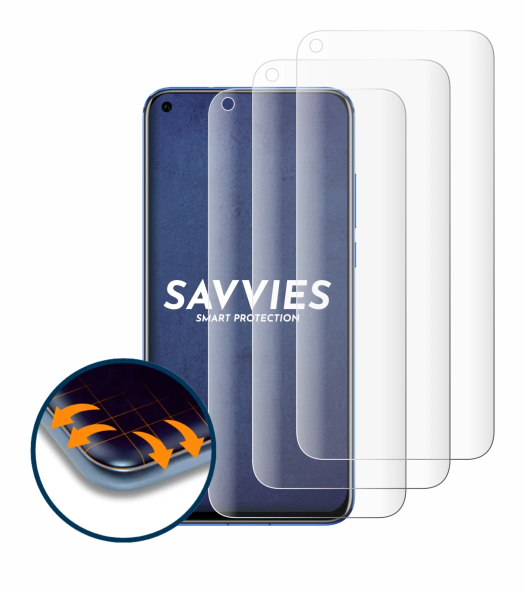 Imagen del dispositivo Honor View 20 con una amplia variedad de protectores de pantalla.